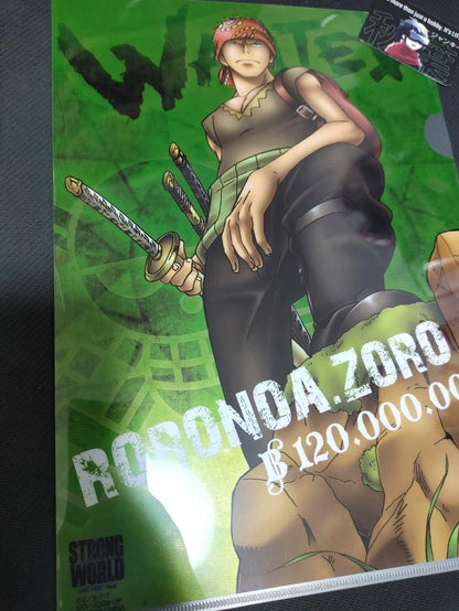 Anime One Piece Animation Zoro Design File A Japan Limited