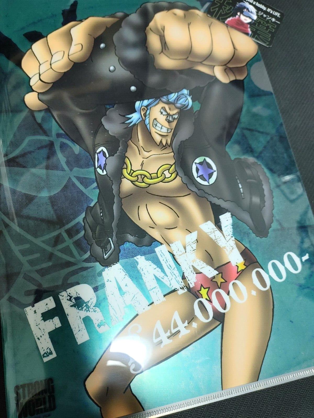 Anime One Piece Animation Franky Design File A Japan Limited