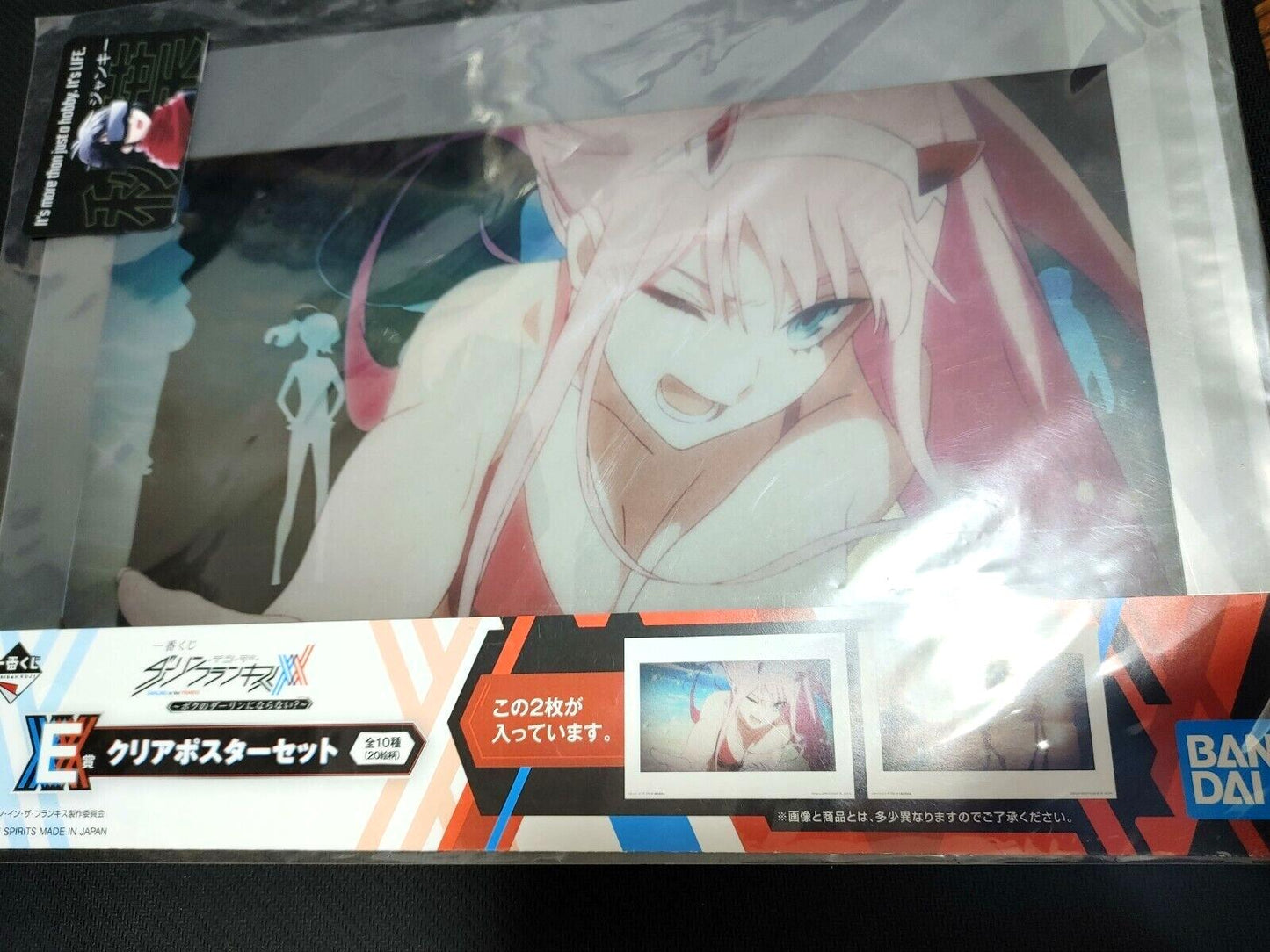 Darling in the Franxx Animation Clear Poster Set A Japan Limited