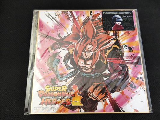 Anime Super Dragon ball Heroes Goku Shikishi Art Panel Japan Limited Release E