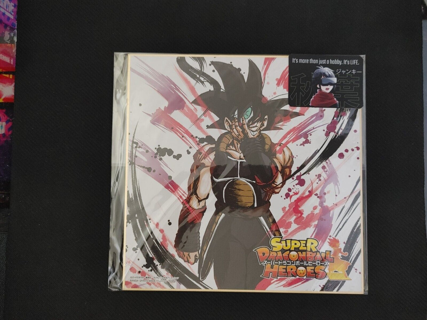 Anime Super Dragon ball Heroes Bardock Shikishi Art Panel Japan Limited F