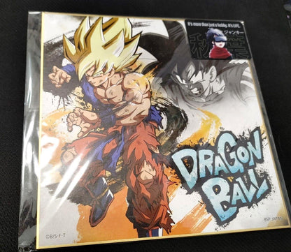 Anime Dragon Ball SS Goku Shikishi Art Panel Japan Limited