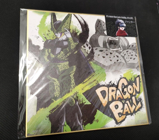 Anime Dragon Ball Perfect Cell Shikishi Art Panel Japan Limited