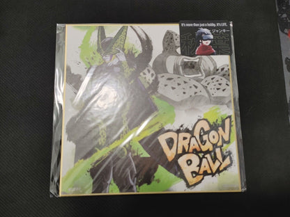 Anime Dragon Ball Perfect Cell Shikishi Art Panel Japan Limited