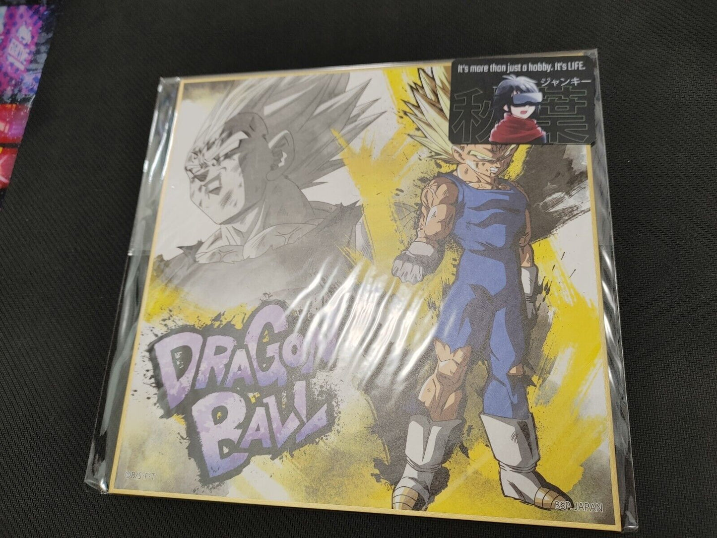 Anime Dragon Ball Majin Vegeta Shikishi Art Panel Japan Limited