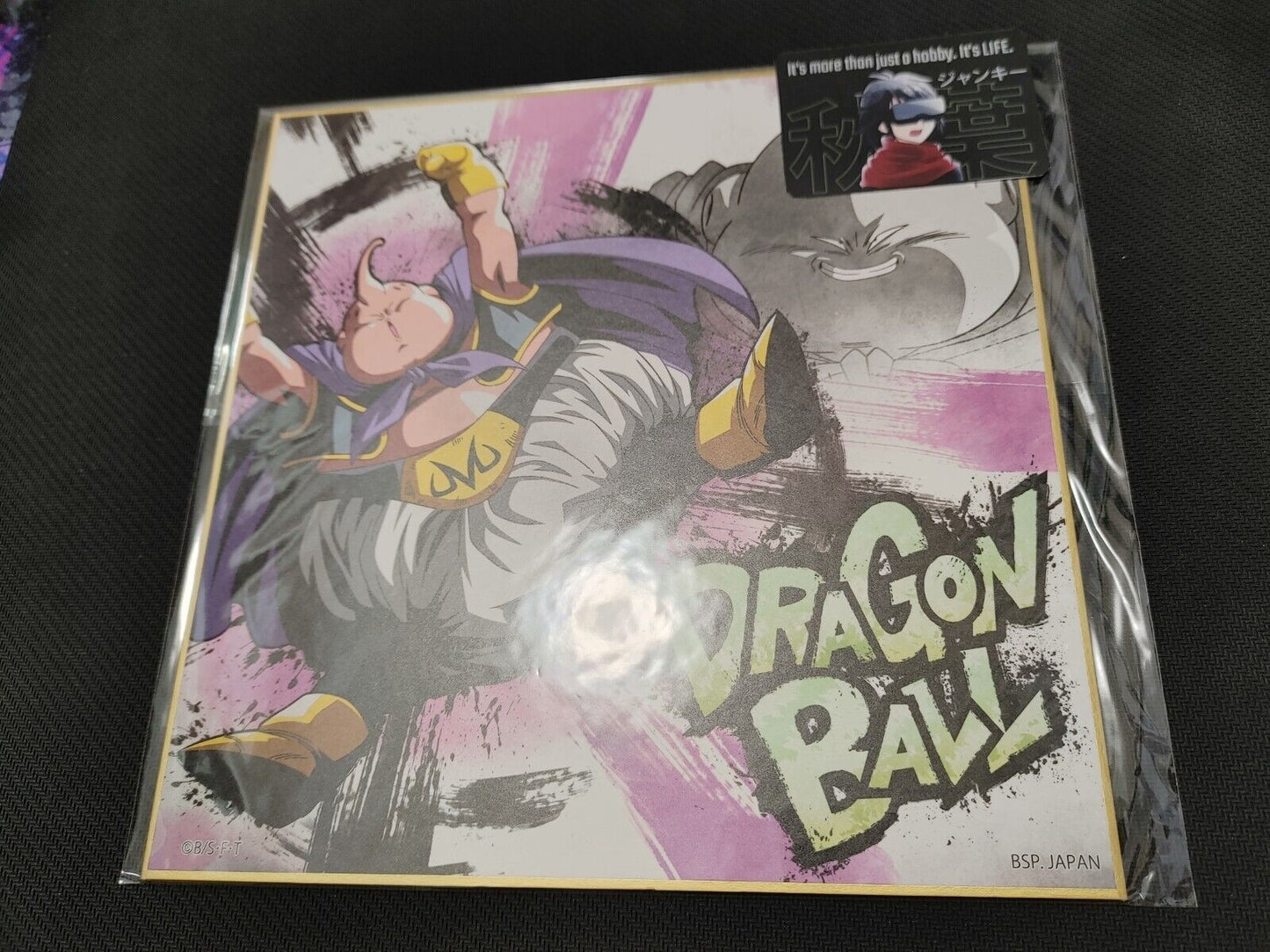 Anime Dragon Ball Majin Buu Shikishi Art Panel Japan Limited