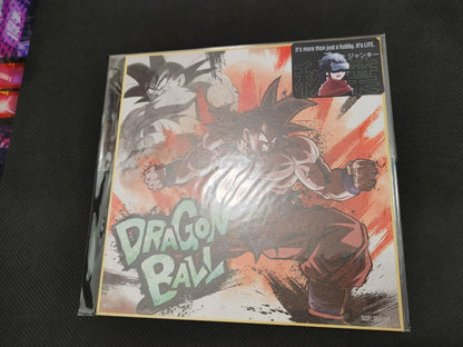 Anime Dragon Ball Goku Shikishi Art Panel Japan Limited