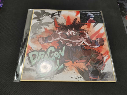 Anime Dragon Ball Goku Shikishi Art Panel Japan Limited