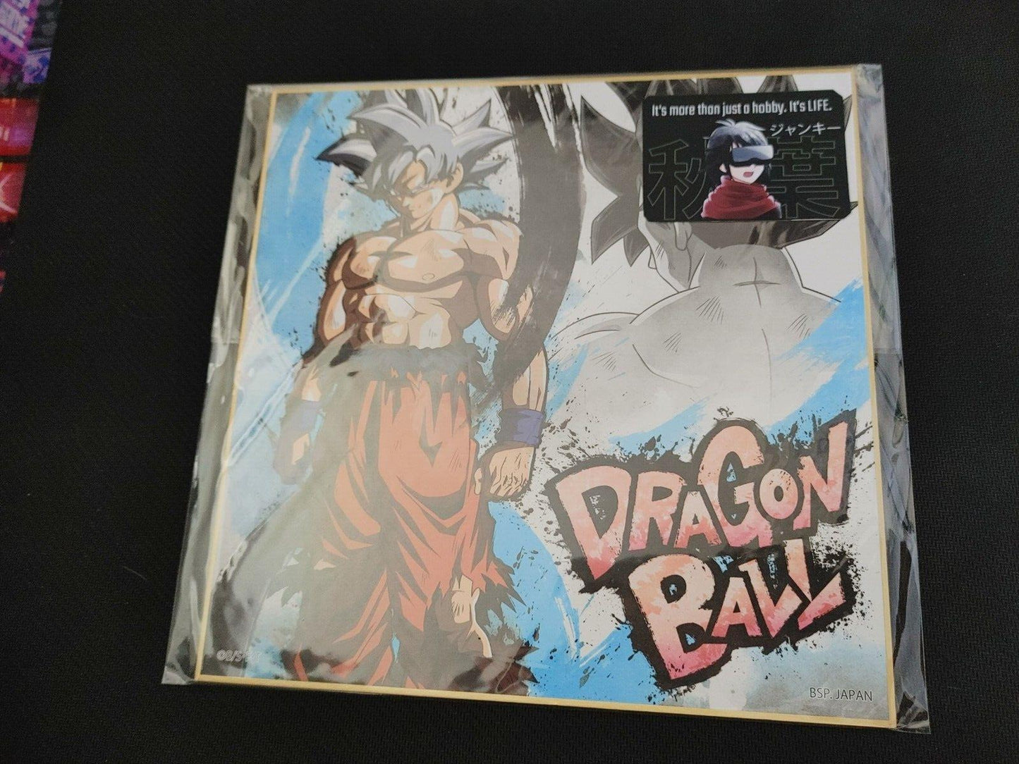 Anime Dragon Ball Goku B Shikishi Art Panel Japan Limited