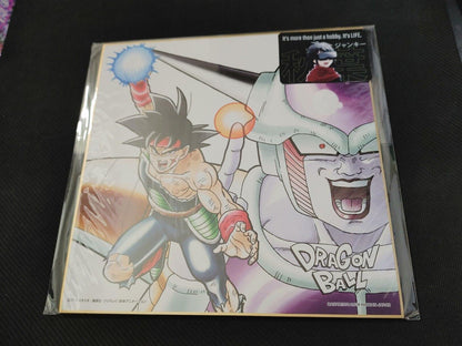 Anime Dragon Ball Bardock VS Frieza Shikishi Art Panel Japan Limited