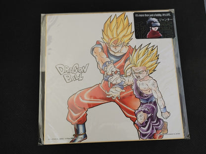 Anime Dragon Ball Goku Gohan Shikishi Art Panel Japan Limited