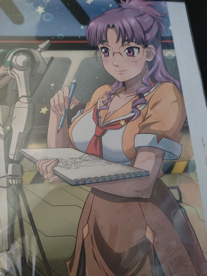 Macross Frontier Last Frontier Design Visual Anime Poster Set Japan Limited