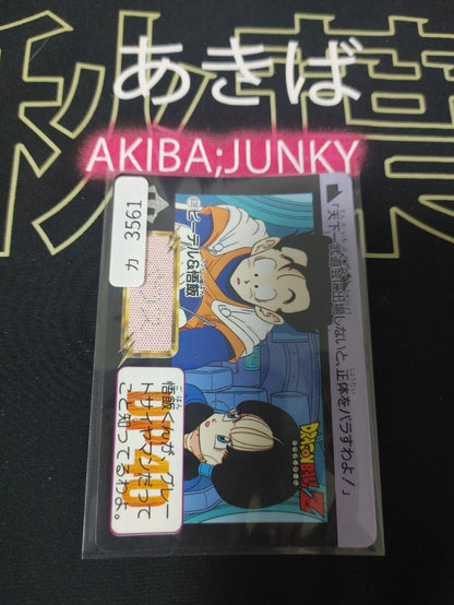 Dragon Ball Z Bandai Carddass Card Gohan Videl #639 Japanese Retro Vintage Japan