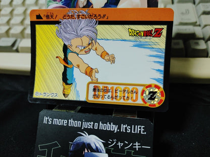 Dragon Ball Z Bandai Carddass Card Trunks #21 Japanese Vintage Japan