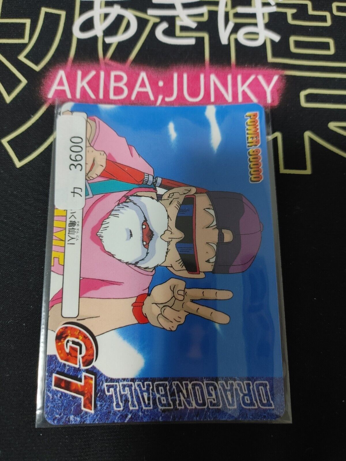 Dragon Ball GT Bandai Carddass Card Roshi #19 Japanese Retro Vintage Japan