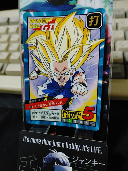 Dragon Ball GT Bandai Carddass Card Goku #843 Japanese Retro Vintage Japan