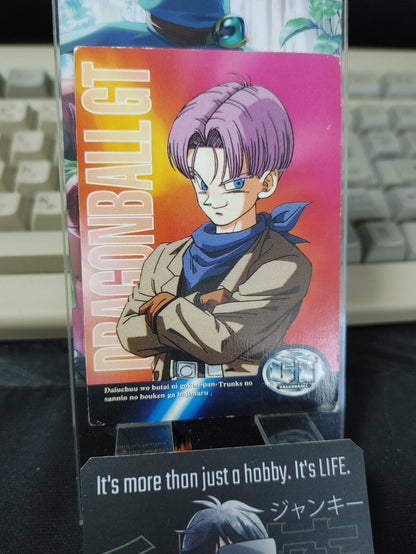 Dragon Ball GT Bandai Carddass Card Trunks Japanese Retro Vintage Japan