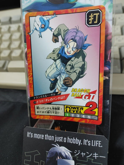 Dragon Ball GT Bandai Carddass Card Trunks #714 Japanese Retro Vintage Japan