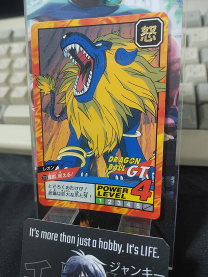 Dragon Ball GT Bandai Carddass Card Leon #778 Japanese Retro Vintage Japan