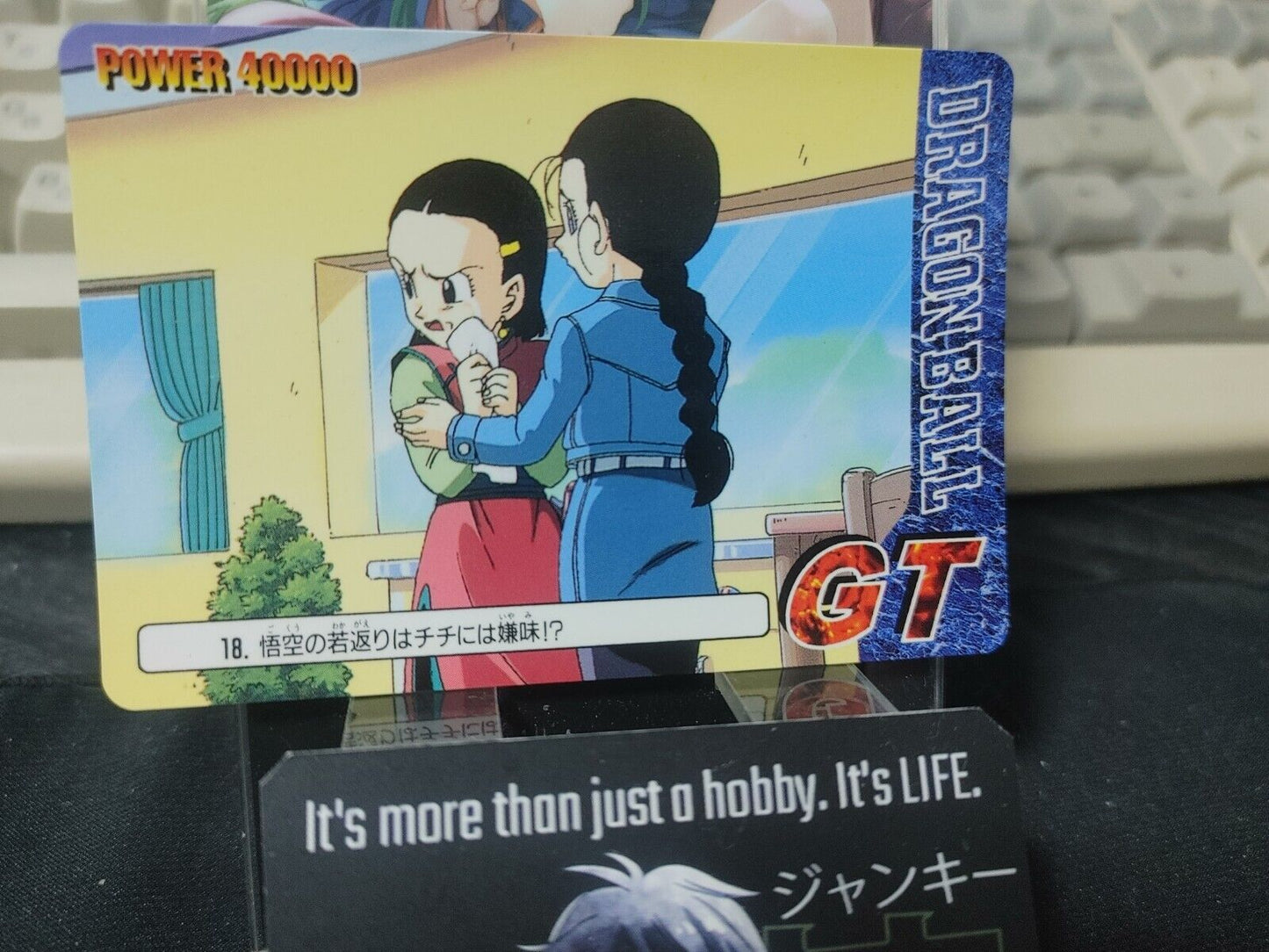 Dragon Ball GT Bandai Carddass Card Chi Chi #18 Japanese Vintage Japan