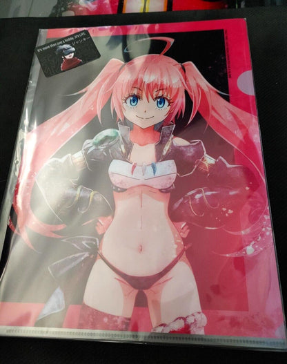 That Time I got Reincarnated as a Slime Milim Design Clear File JAPAN Limited