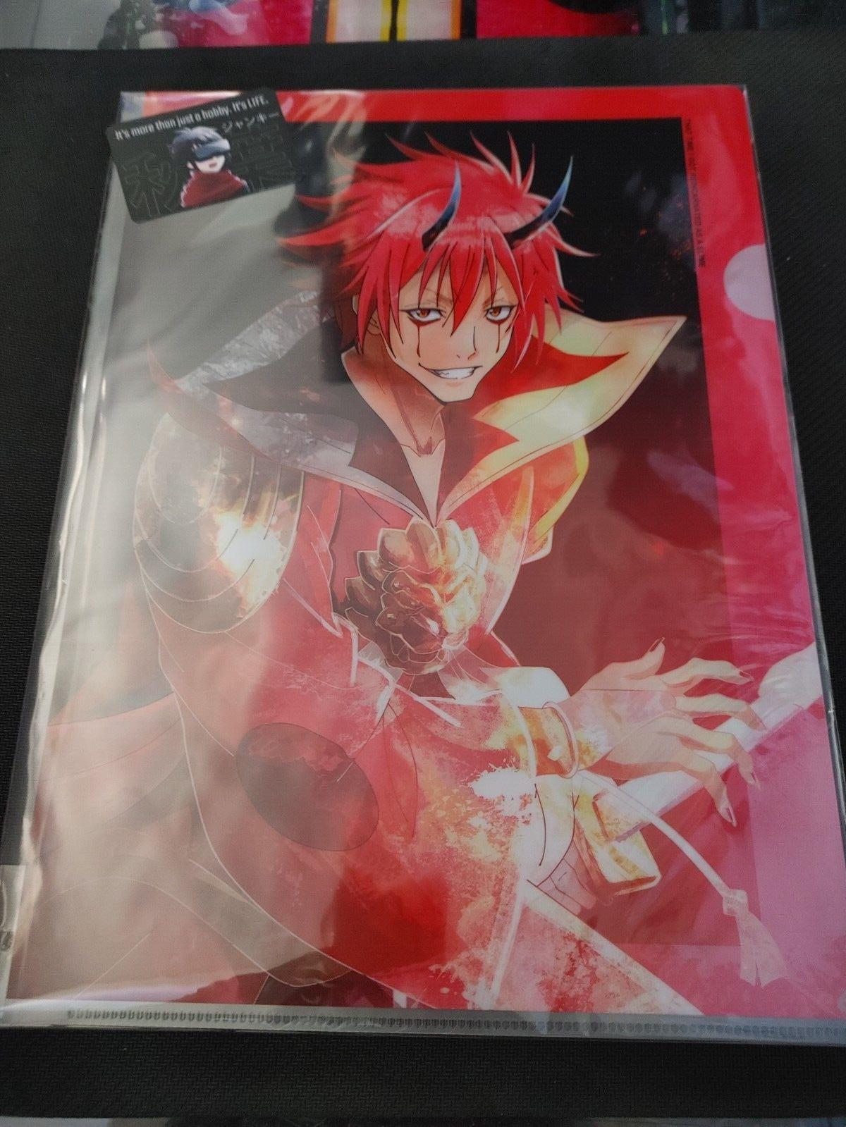 That Time I got Reincarnated as a Slime Benimaru Design Clear File JAPAN Limited