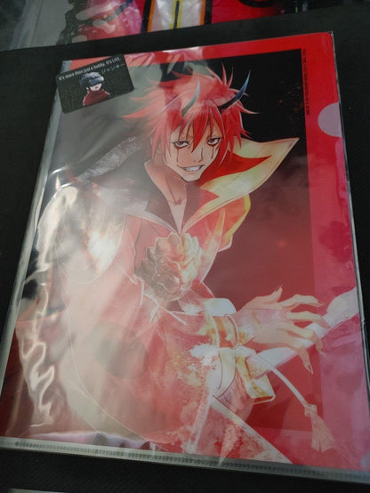 That Time I got Reincarnated as a Slime Benimaru Design Clear File JAPAN Limited