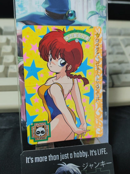 Ranma 1/2 Bandai Carddass Card 8 Sexy Swimsuit Card Japanese Retro Vintage JAPAN