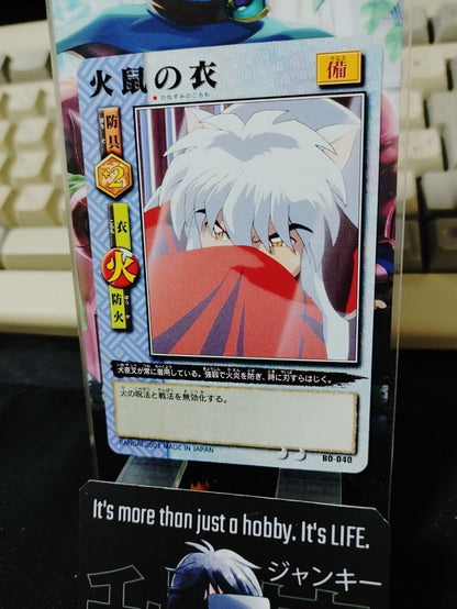 Inuyasha Bandai Carddass Card B0-040 Japanese Retro Vintage Japan