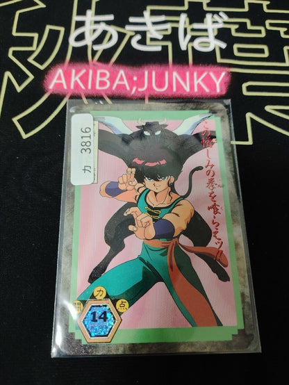 Ranma 1/2 Bandai Carddass Card 14 Pantyhose Taro Japanese Retro Vintage JAPAN