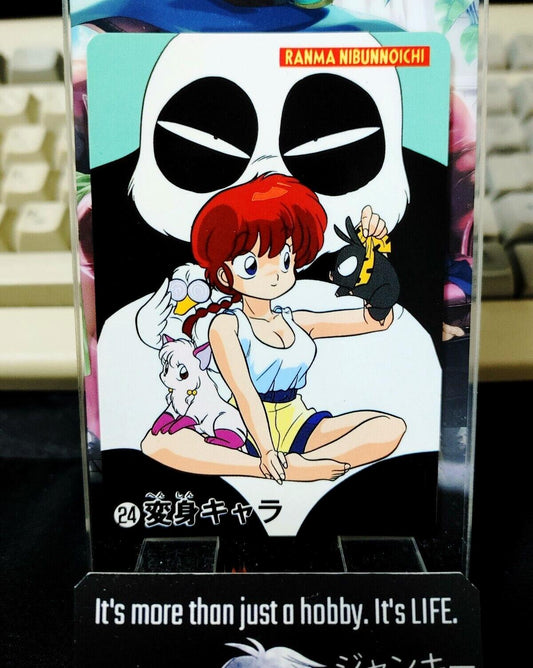 Ranma 1/2 Bandai Carddass Card 24 Japanese Retro Vintage JAPAN