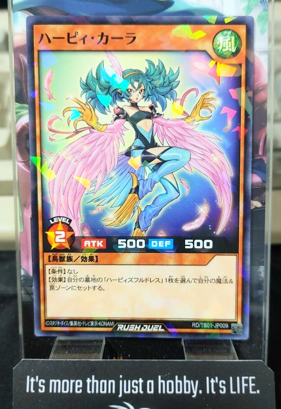 Yugioh RD/TB01-JP009 Harpie Carla Parallel Rush Duel JAPAN UNCENSORED