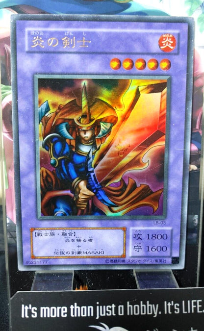 Yugioh LB-03 Flame Swordsman Ultra Rare JAPAN Yu-Gi-Oh OCG Release