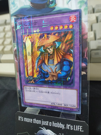 Yugioh 15AX-JPM37 Flame Swordsman Millennium Rare JAPAN Yu-Gi-Oh OCG Release