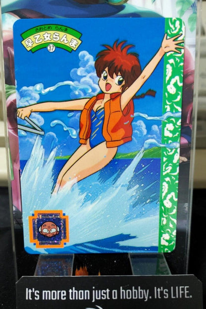 Ranma 1/2 Bandai Carddass Card 37 Sexy Swimsuit Card Japanese Vintage JAPAN