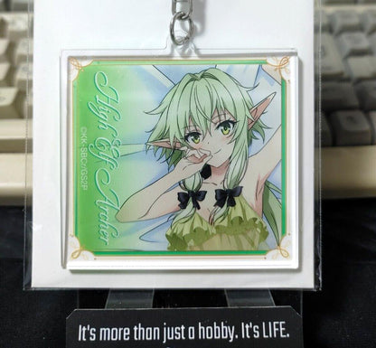 Goblin Slayer Animation Acrylic Charm High Elf Archer Accessory Japan Limited