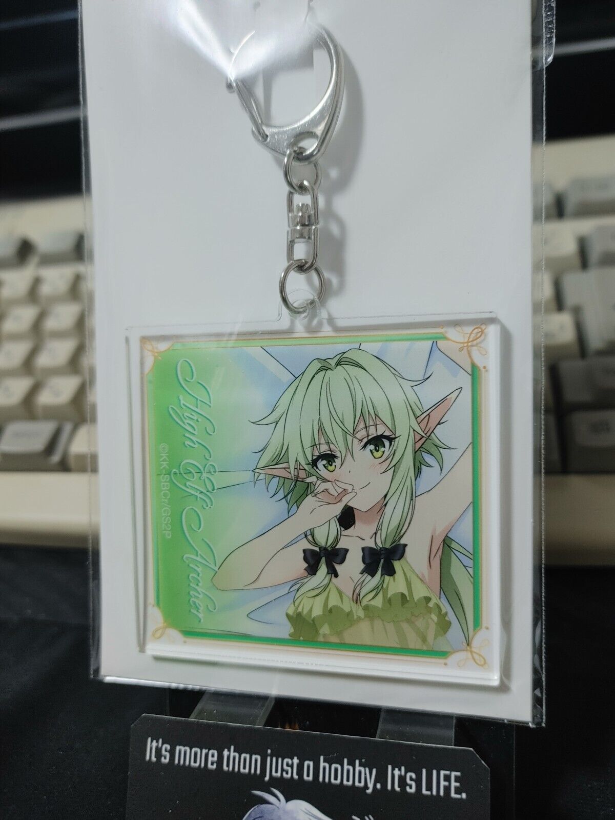 Goblin Slayer Animation Acrylic Charm High Elf Archer Accessory Japan Limited