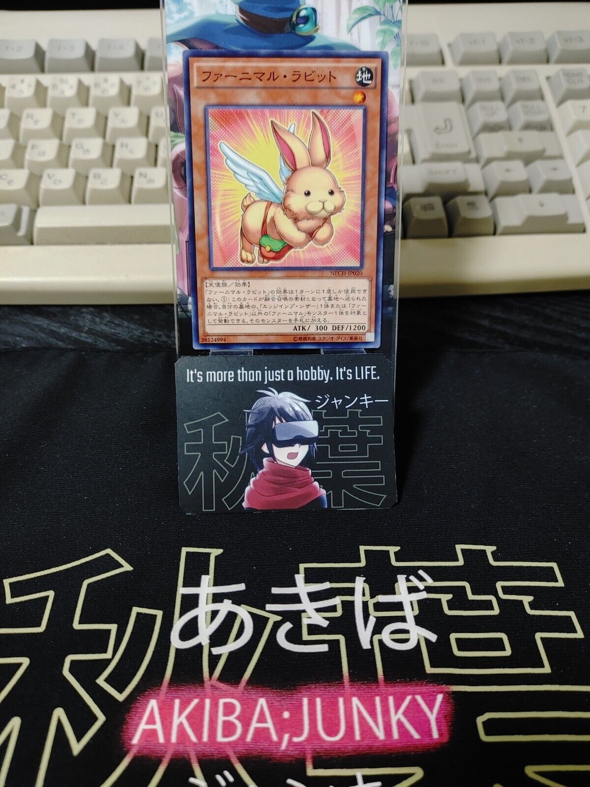 Yu-Gi-Oh NECH-JP020 Fluffal Rabbit Yugioh Card JAPAN