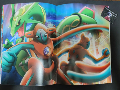 Pokemon Destiny Deoxys Rayquaza Movie Booklet Vintage JAPAN Release