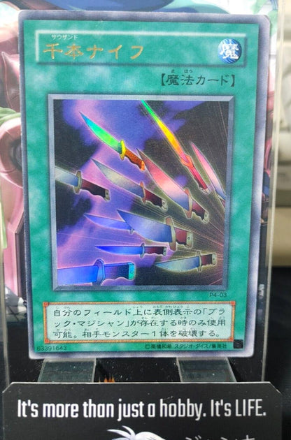 Thousand Knives Yu-Gi-Oh P4-03 Ultra Rare YuGiOh Konami OCG JAPAN