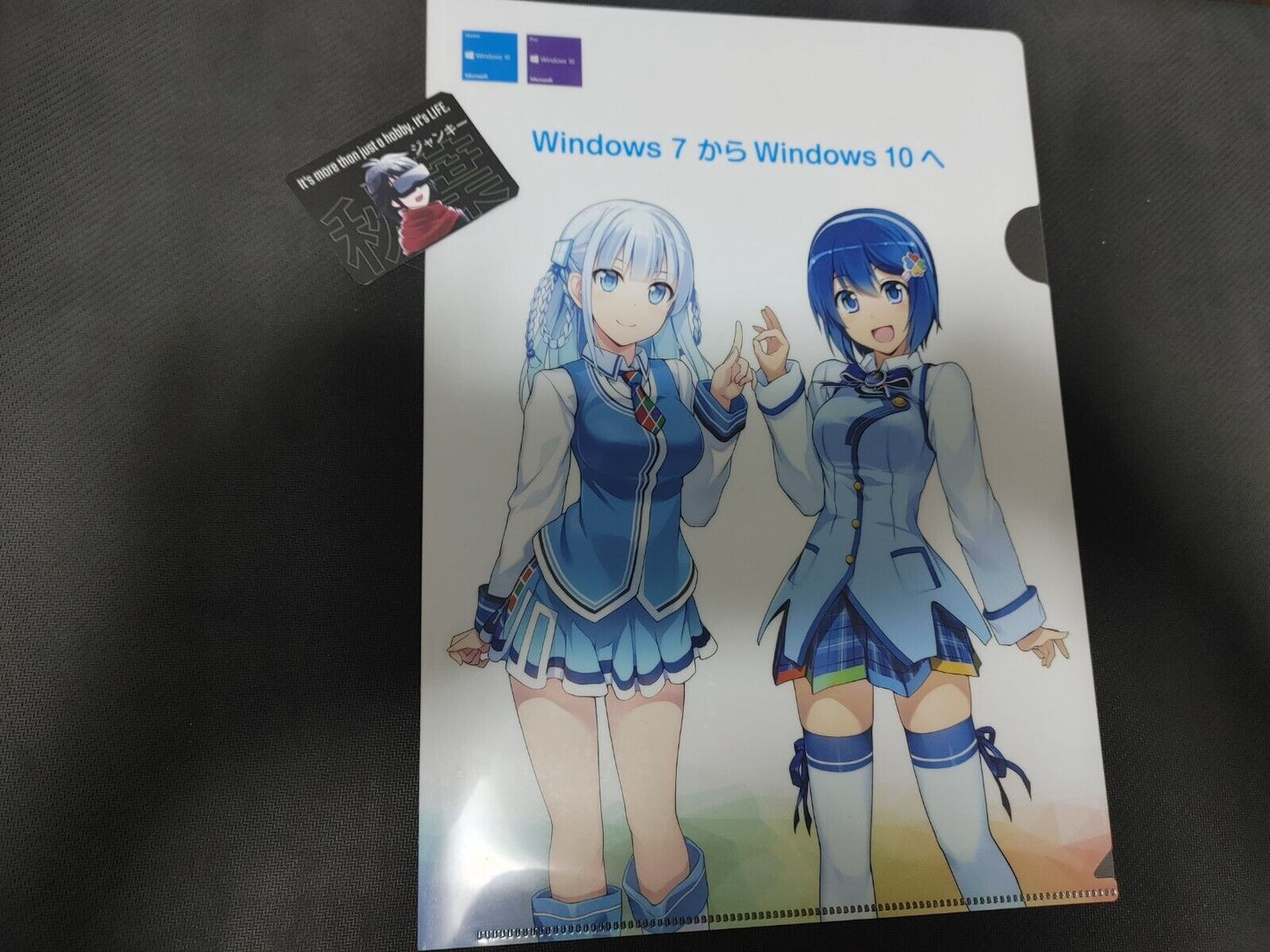 Windows Anime OS Tan Character Madobe Touko Nana Clear File OS-TAN Japan RARE