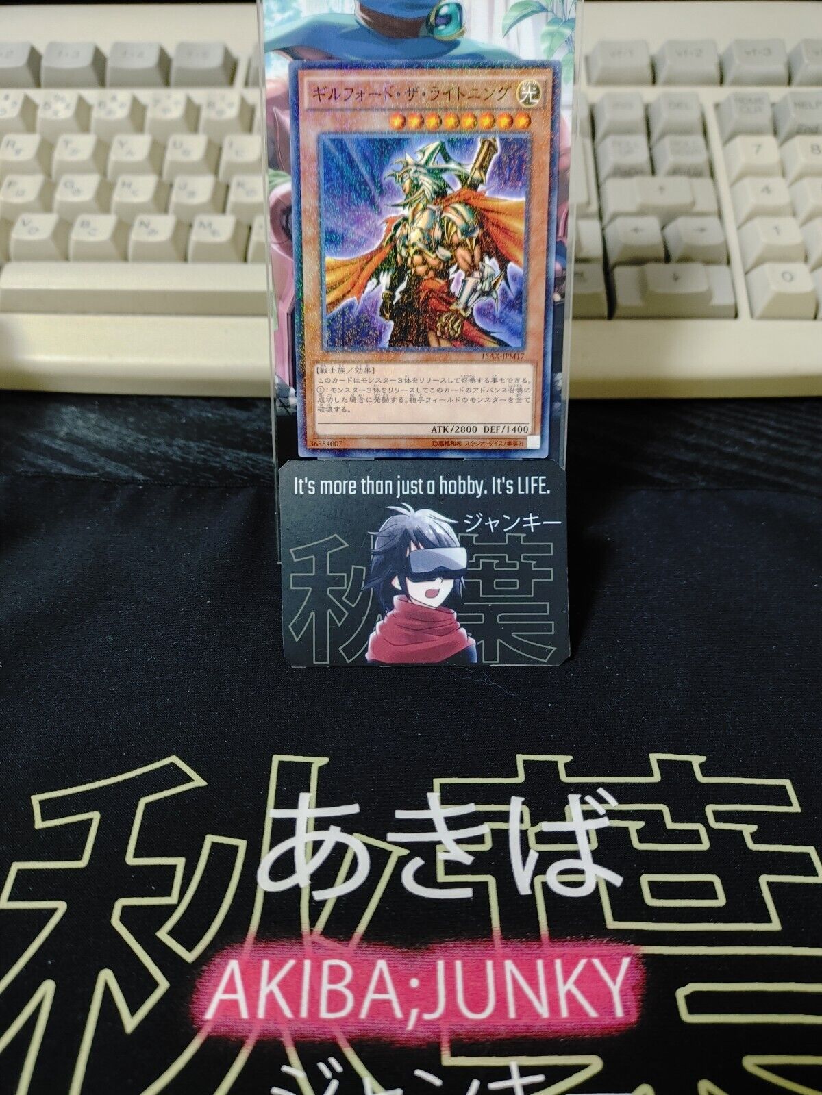 Gilford the Lightning Yugioh 15AX-JPM17 Millennium Rare Yu-Gi-Oh JAPAN