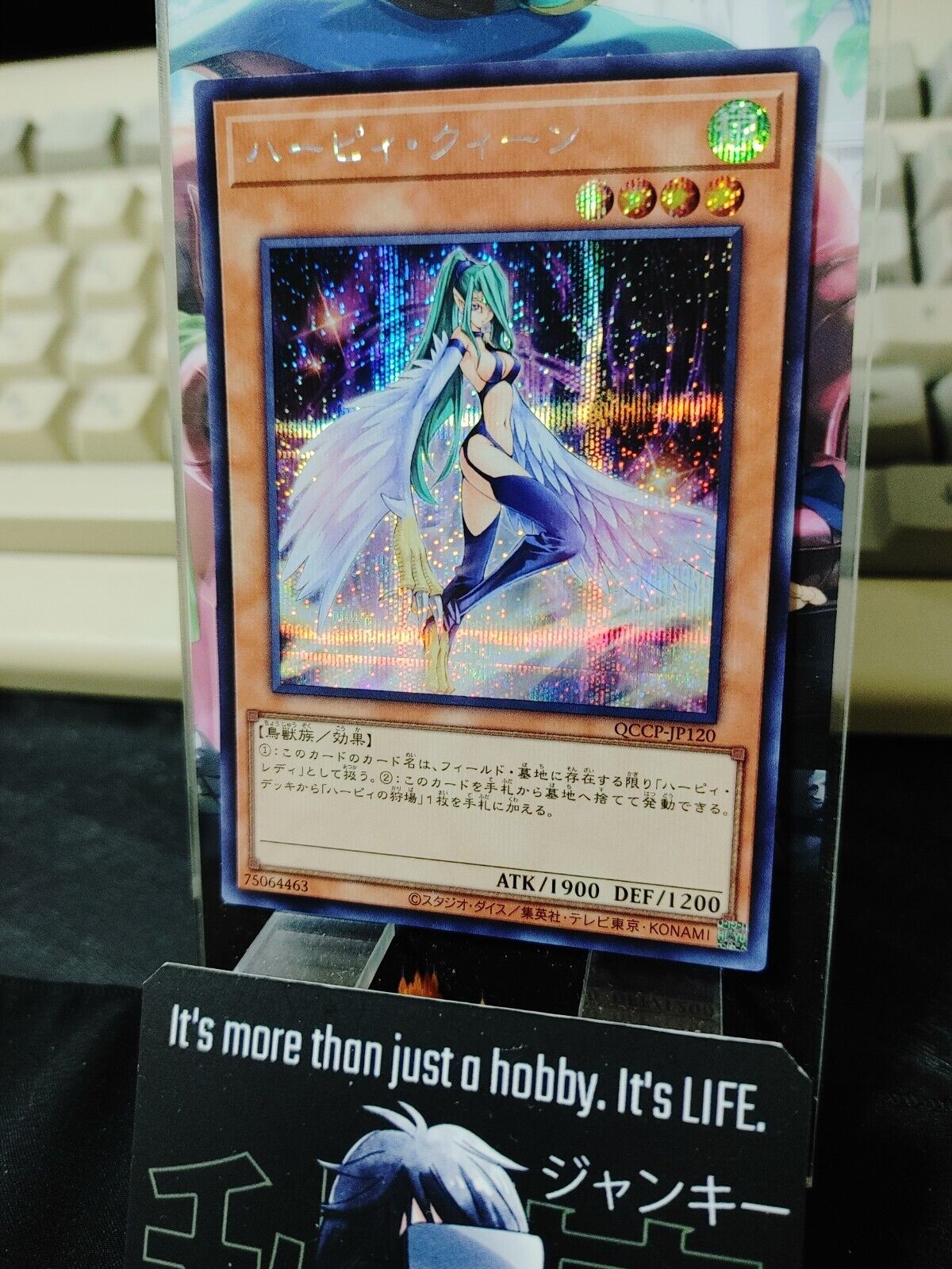 Harpie Queen QCCP-JP120 Secret Rare Yugioh OCG JAPAN UNCENSORED