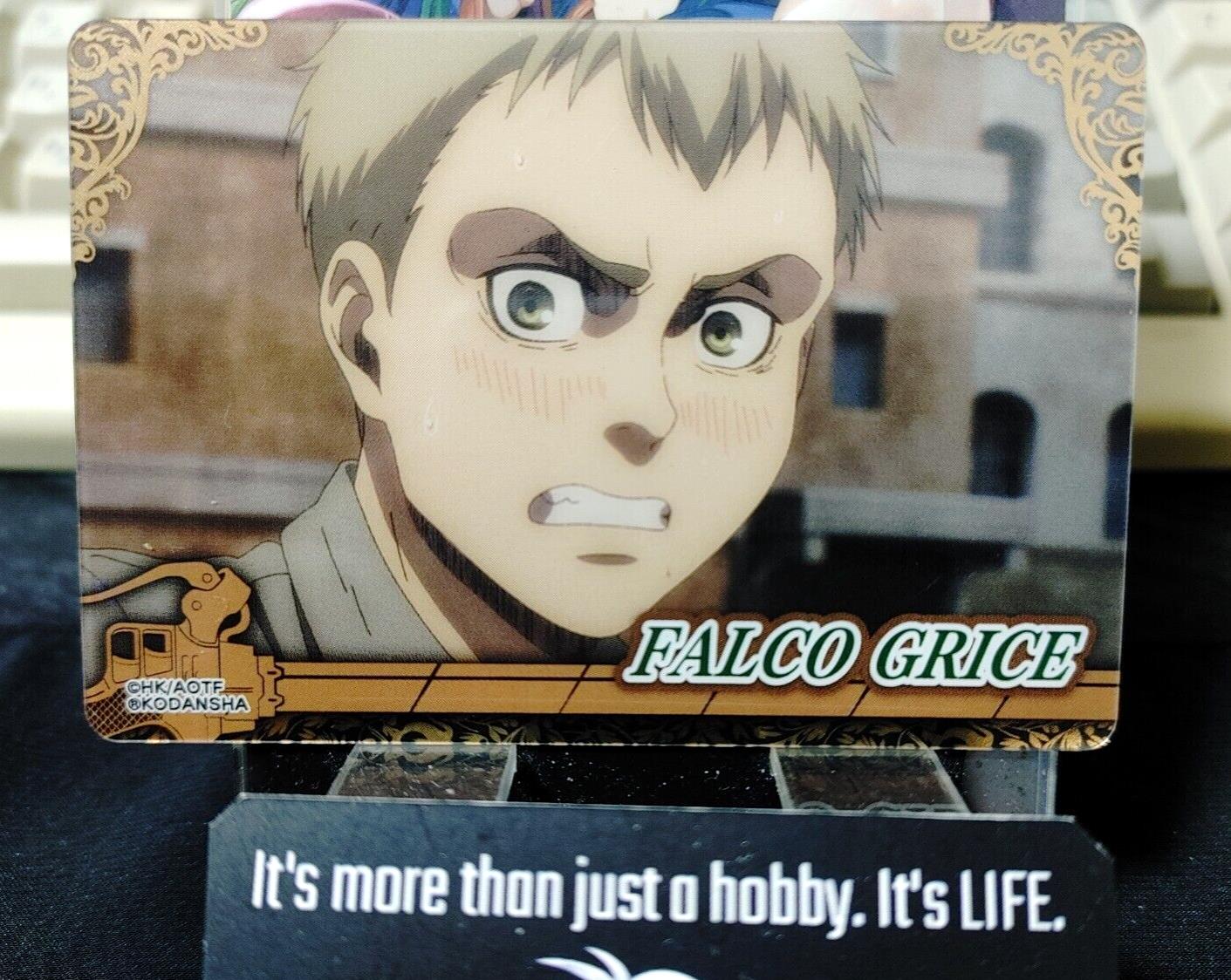 Attack on Titan Card Falco Grice Japan Collectible Release AoT