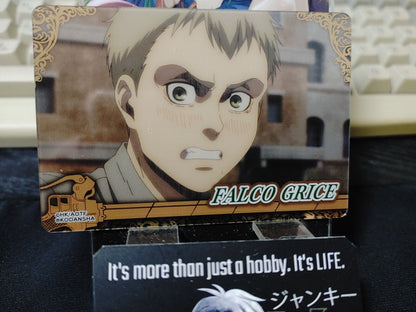 Attack on Titan Card Falco Grice Japan Collectible Release AoT