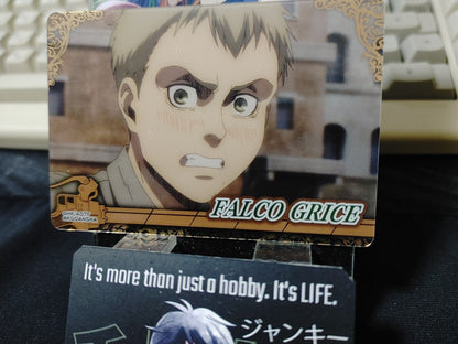 Attack on Titan Card Falco Grice Japan Collectible Release AoT