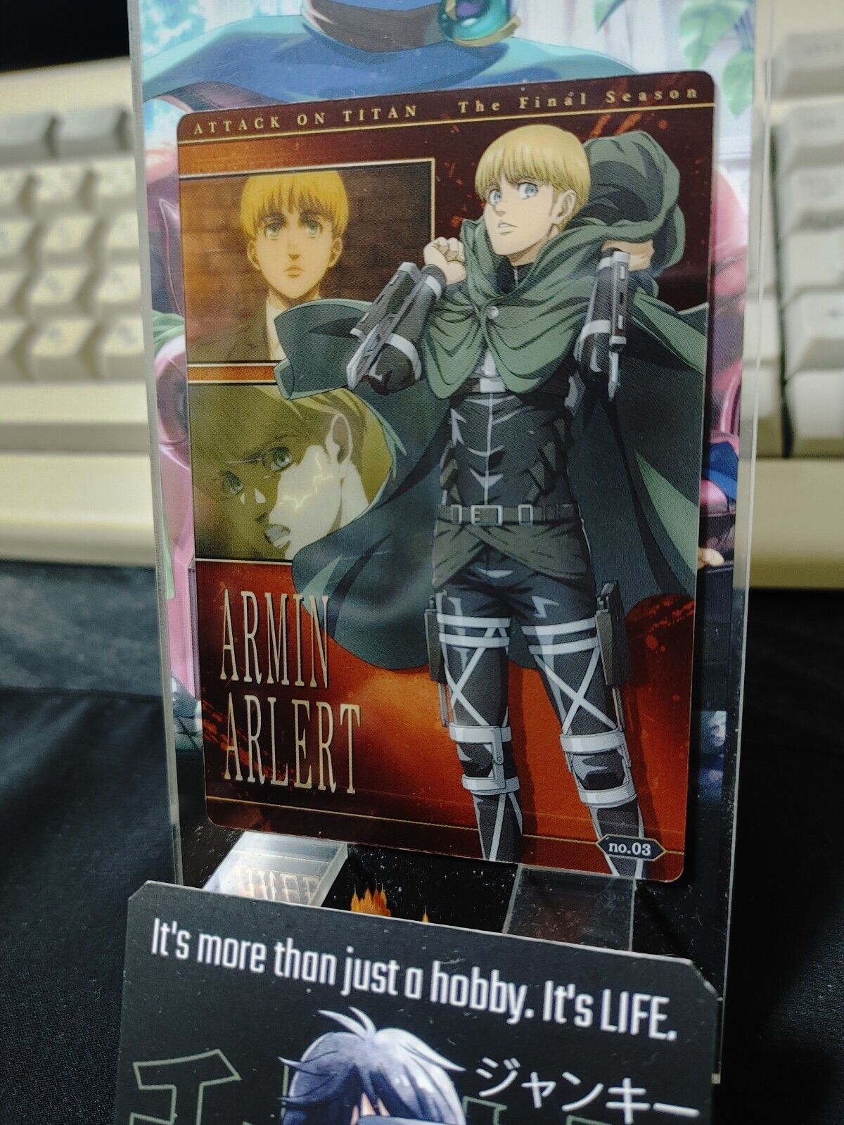 Attack on Titan Card Armin Arlert 03 Japan Collectible Release AoT