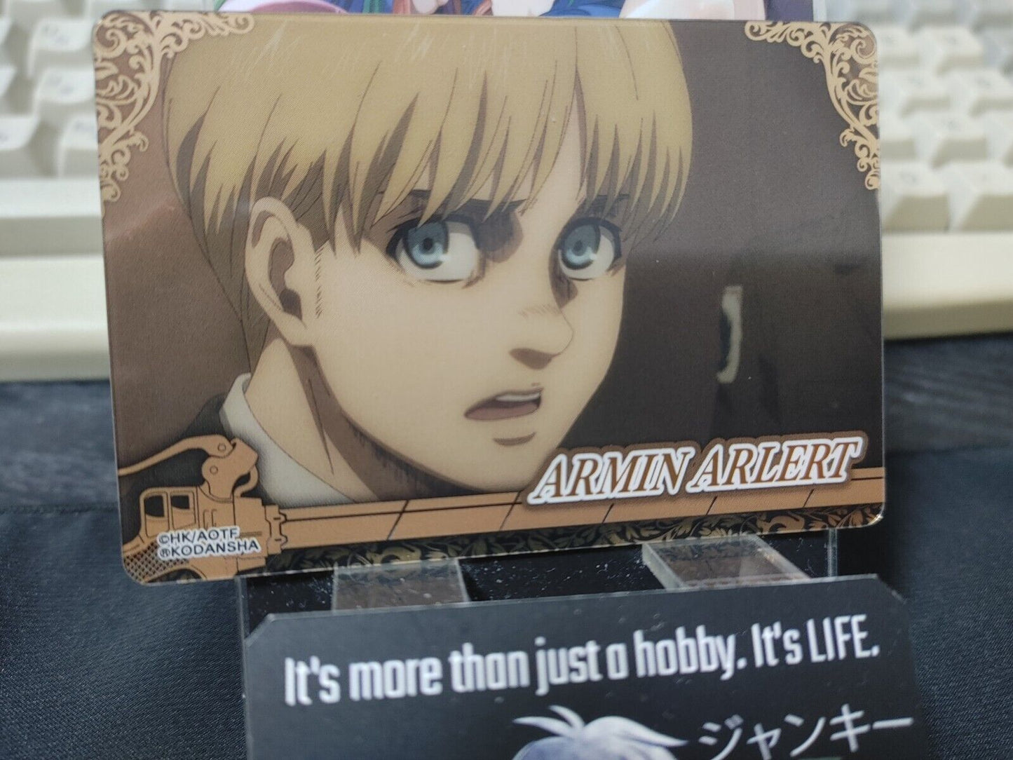 Attack on Titan Card Armin Arlert Collectible Release AoT JAPAN