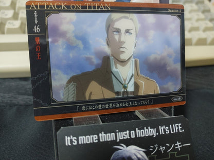 Attack on Titan Card Erwin 18 Collectible Release AoT JAPAN