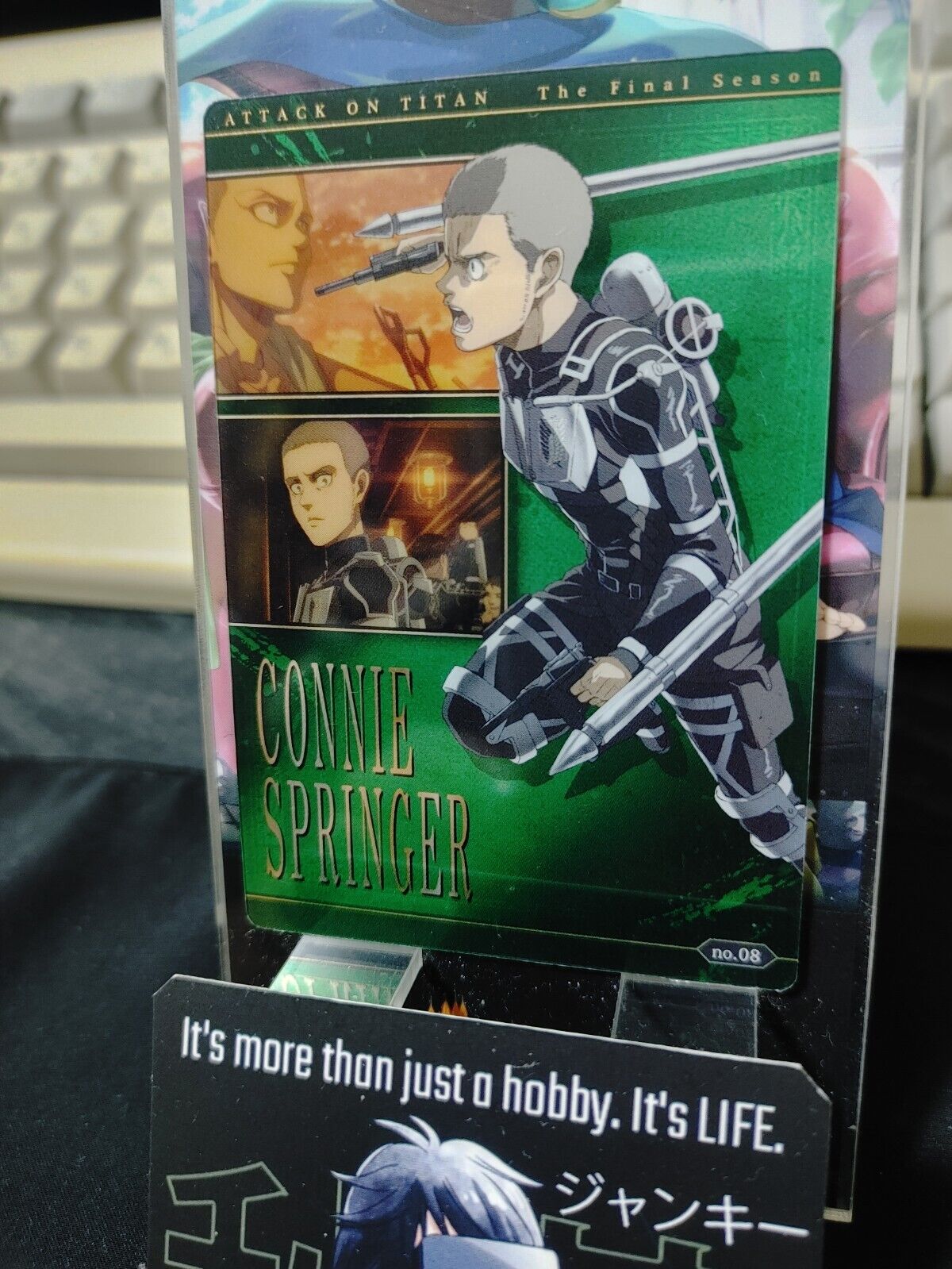 Attack on Titan Card Connnie 08 Collectible Release AoT JAPAN